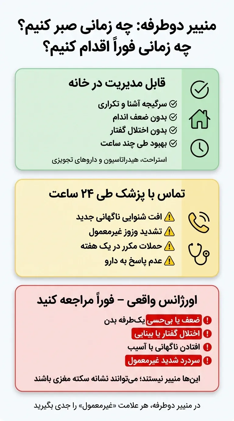 اینفوگرافیک منییر دوطرفه