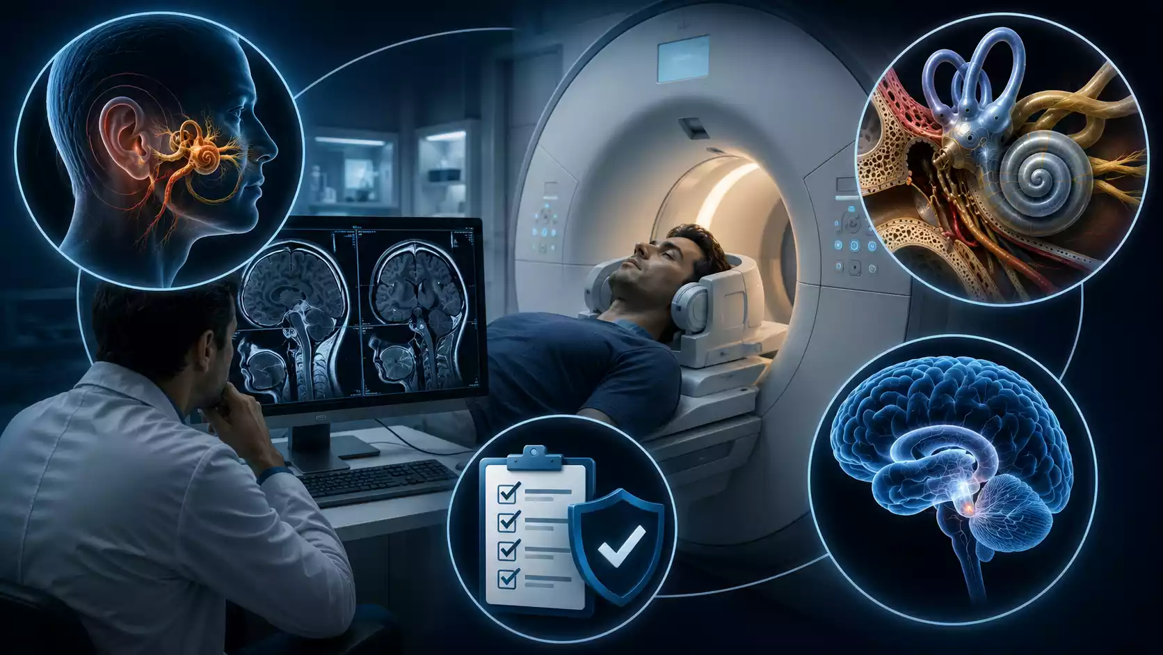 چرا انجام ام آر آی (MRI) در سکته گوش ضروری است؟