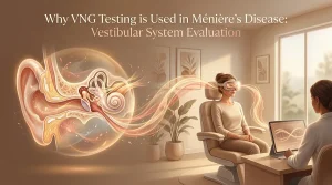 علت تست VNG و ارزیابی سیستم دهلیزی گوش در منییر